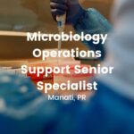 Microbiology Operations Support Senior Specialist